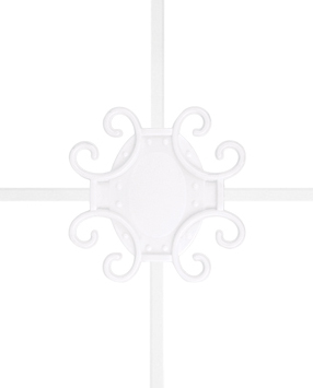 Karolaj Motifi 8x10mm Beyaz Motif