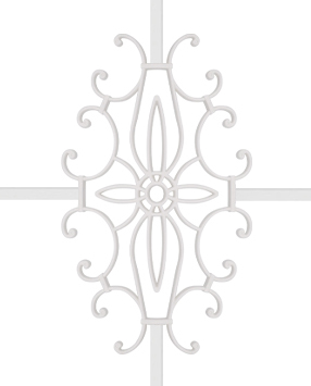 Karolaj Motifi 8x10mm Beyaz Galaksi Motif
