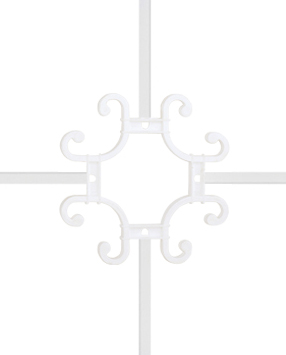 Karolaj Motifi 8x10mm Beyaz Motif