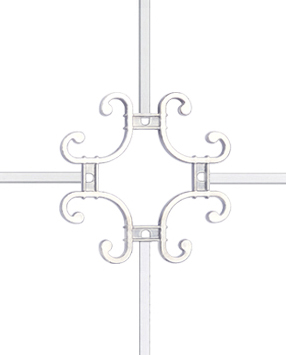 Karolaj Motifi 8x10mm Gümüş Motif