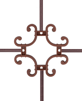 Karolaj Motifi 8x18mm Maun Çiçek Motif