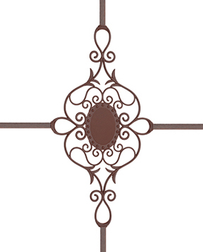 Karolaj Motifi 8x10mm Maun Motif